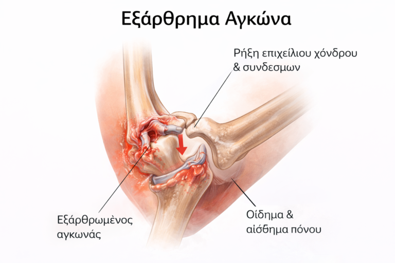Εξάρθρημα Αγκώνα: Αίτια, Συμπτώματα και Αντιμετώπιση