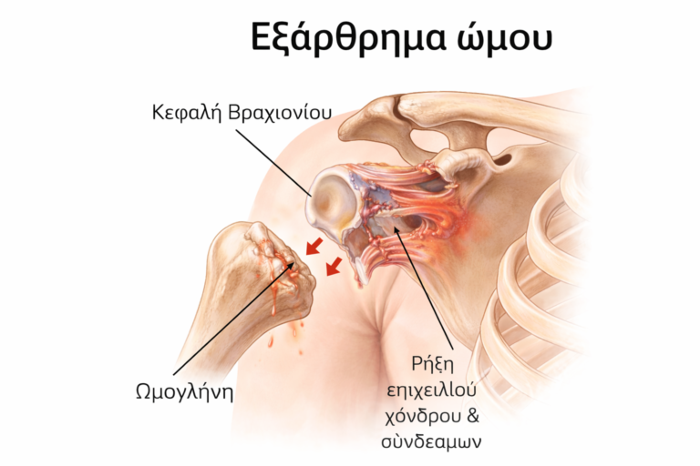 Εξάρθρημα ώμου: τι είναι και πώς αντιμετωπίζεται