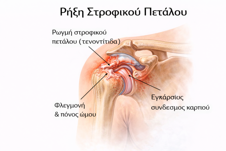 Ρήξη Στροφικού Πετάλου: τι είναι και πώς αντιμετωπίζεται