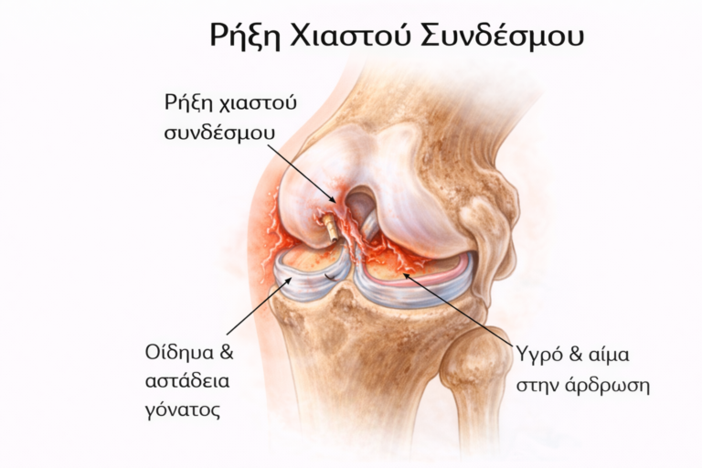 Ρήξη Χιαστού Συνδέσμου – Πρόσθιου (ΠΧΣ) και Οπίσθιου (ΟΧΣ): Οδηγός αντιμετώπισης
